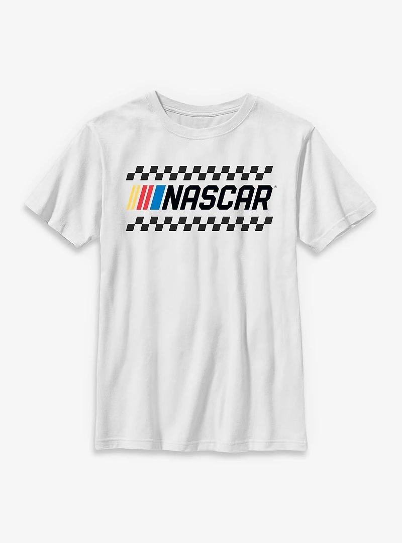 NASCAR Checkered Logo Youth T-Shirt