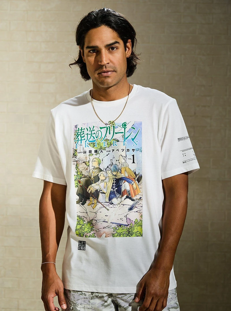 Frieren: Beyond Journey's End Manga Cover T-Shirt — BoxLunch Exclusive