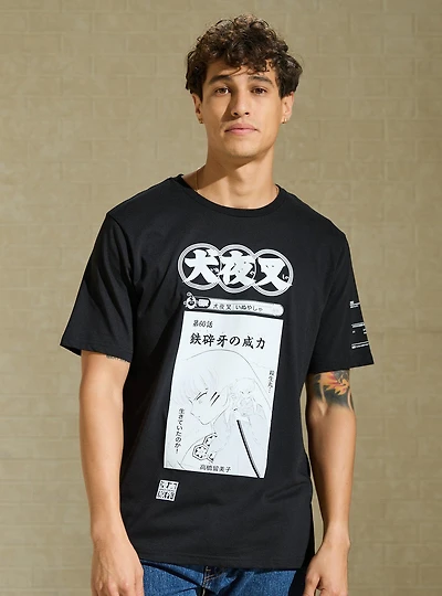 InuYasha Manga Chapter Intro Graphic T-Shirt — BoxLunch Exclusive