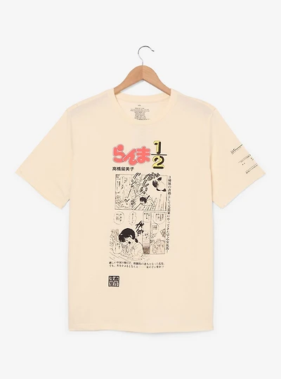 Ranma 1/2 Manga Panels Graphic T-Shirt — BoxLunch Exclusive