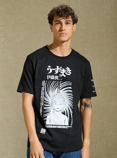 Uzumaki Manga Chapter Intro Graphic T-Shirt — BoxLunch Exclusive