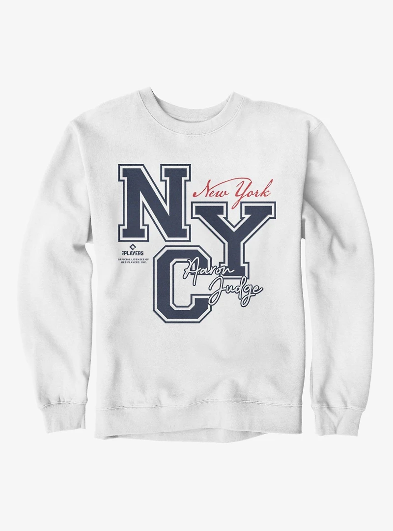 MLB New York NYC Yankees Aaron Judge Sweatshirt Box Lunch Exclusive