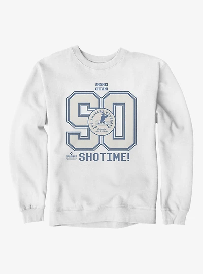 MLB Shohei Ohtani 90 Los Angeles Dodgers Shotime Sweatshirt Box Lunch Exclusive