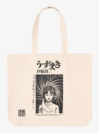 Uzumaki Manga Illustration Tote Bag - BoxLunch Exclusive