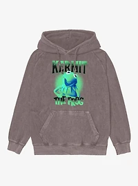 Disney The Muppets Kermit Frog Street Gradient Mineral Wash Hoodie Box Lunch Exclusive