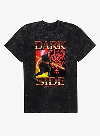 Star Wars Dark Side Darth Maul Mineral Wash T-Shirt Box Lunch Exclusive