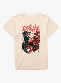 Marvel Venom Absolute Carnage Mineral Wash T-Shirt Box Lunch Exclusive