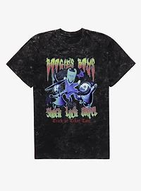Disney The Nightmare Before Christmas Boogie's Boys Trick Or Treat Tour Mineral Wash T-Shirt Box Lunch Exclusive