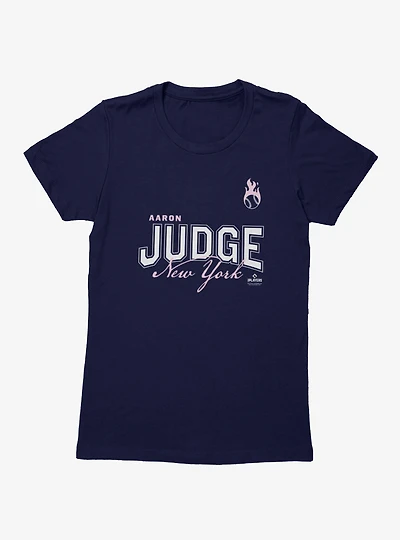 MLB Aaron Judge New York Yankees Womens T-Shirt Box Lunch Exclusive