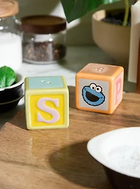 Sesame Street Letter Blocks Figural Salt and Pepper Shaker Set - BoxLunch Exclusive