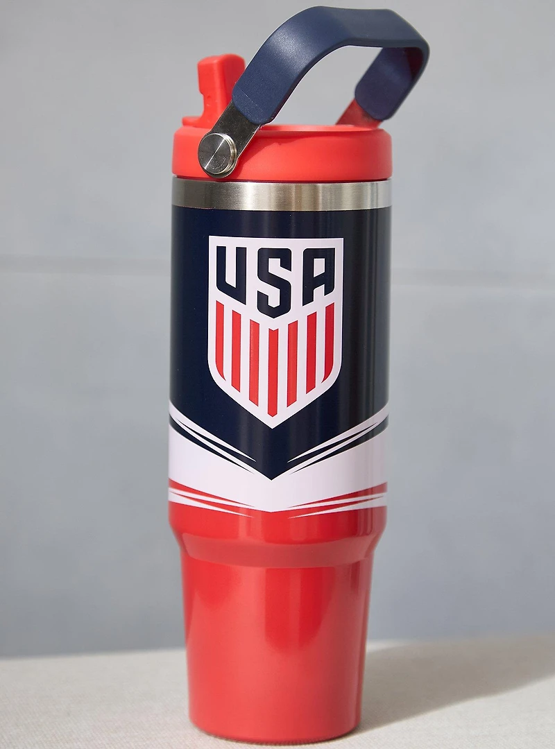 Team U.S.A. Travel Straw Tumbler