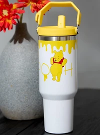 Disney Winnie the Pooh Hunny Travel Straw Tumbler