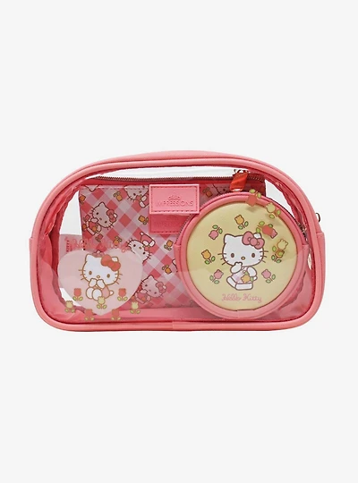 Sanrio Hello Kitty 3-PC Makeup Bag Set