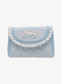 Sanrio Cinnamoroll "Lovely Ribbon" Ruffled Cosmetic Pouch