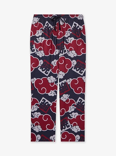 Naruto Shippuden Akatsuki Cloud Allover Print Sleep Pants — BoxLunch Exclusive
