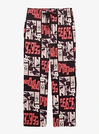 Dandadan Grid Allover Print Sleep Pants — BoxLunch Exclusive