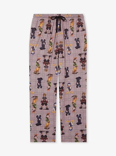 Disney Kingdom Hearts Allover Print Plus Sleep Pants — BoxLunch Exclusive