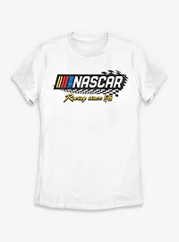 NASCAR Checker Racing Logo Womens T-Shirt