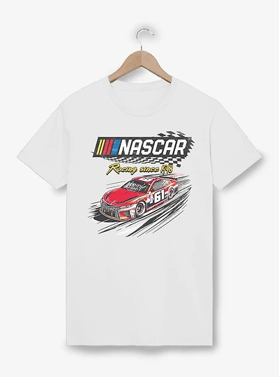 NASCAR Checker Racing Since 1948 T-Shirt