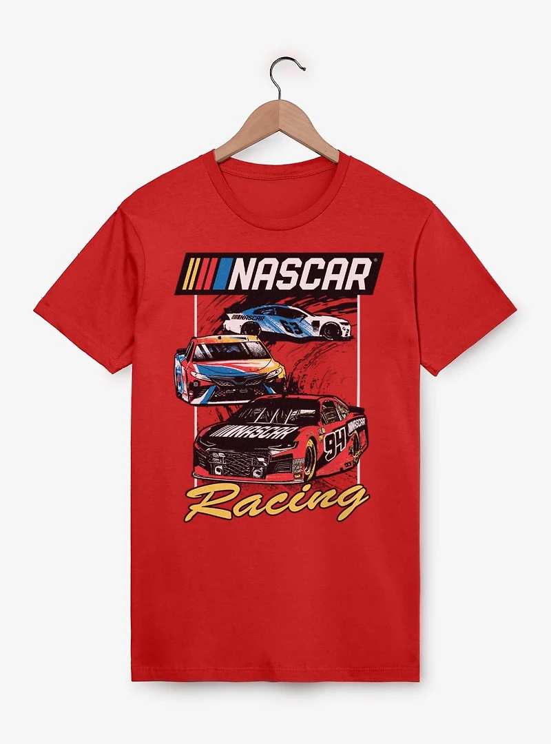 NASCAR Racing Cars Retro T-Shirt