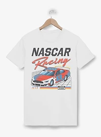 NASCAR Retro Grid Racing Car T-Shirt
