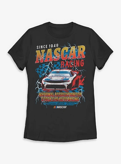NASCAR Stock Car Auto Racing Womens T-Shirt