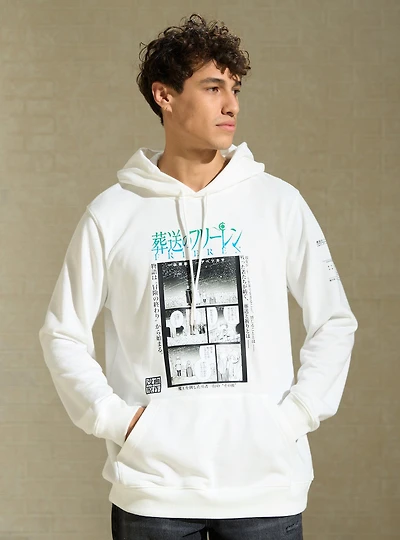Frieren: Beyond Journey's End Manga Panel Hoodie - BoxLunch Exclusive