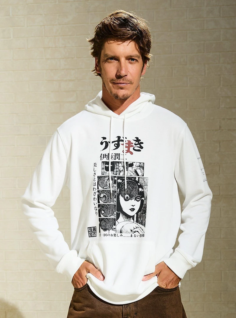 Uzumaki Manga Panels Illustrated Hoodie — BoxLunch Exclusive