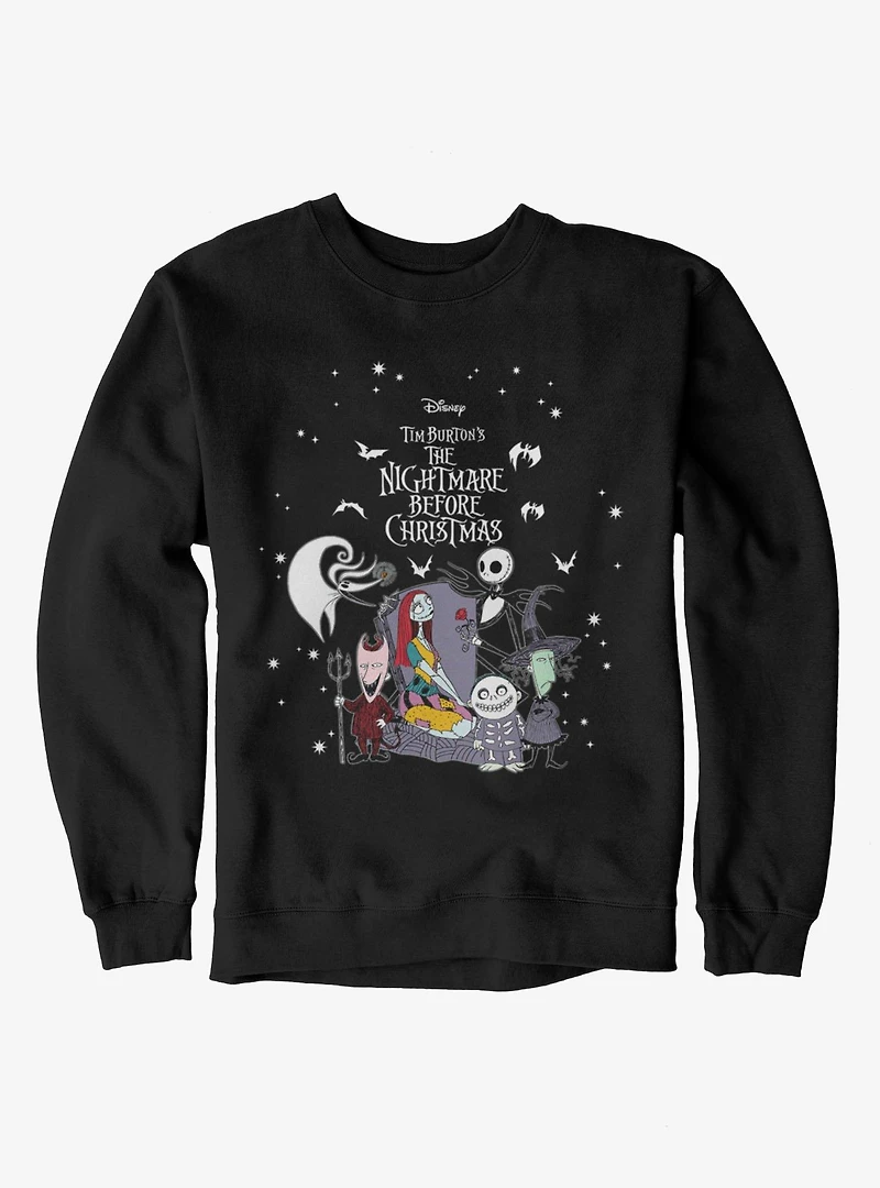 Disney The Nightmare Before Christmas Stars Sweatshirt Box Lunch Exclusive