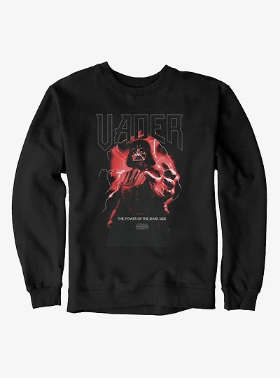Star Wars Vader The Power Of Dark Side Sweatshirt Box Lunch Exclusive