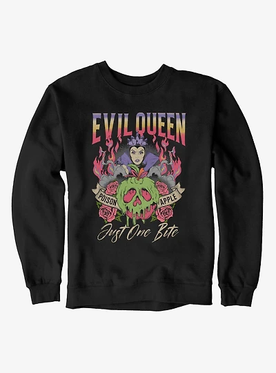 Disney Villains Snow White Evil Queen Just One Bite Sweatshirt Box Lunch Exclusive