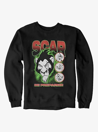 Disney The Lion King Scar Be Prepared Sweatshirt Box Lunch Exclusive