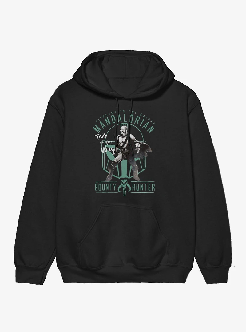 Star Wars The Mandalorian Bounty Hunter Hoodie Box Lunch Exclusive