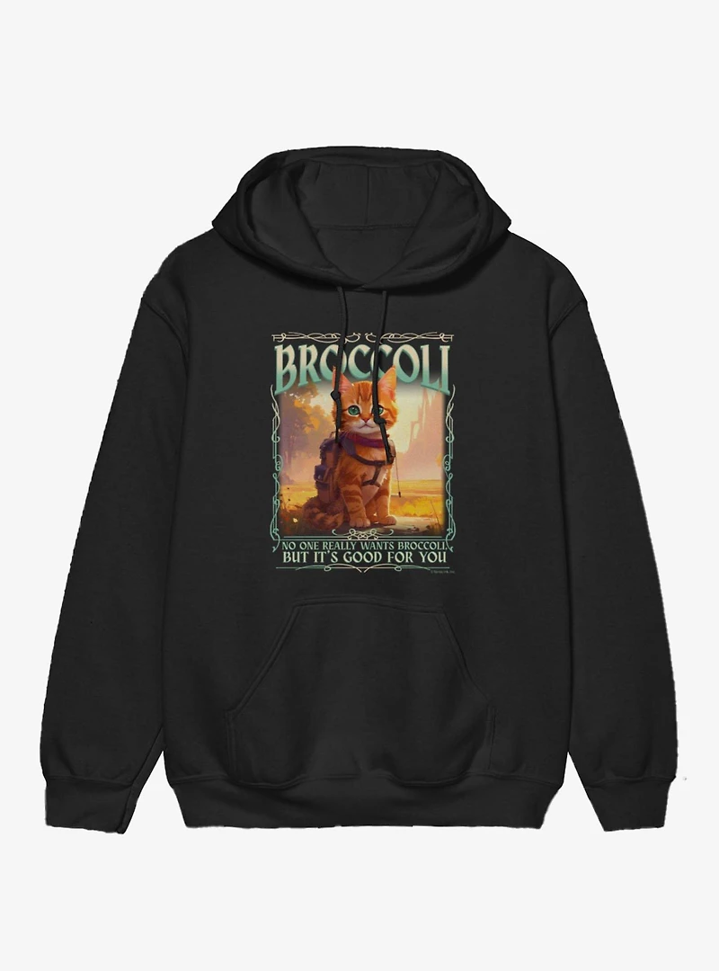 Fourth Wing Broccoli Portrait Hoodie Box Lunch Exclusive