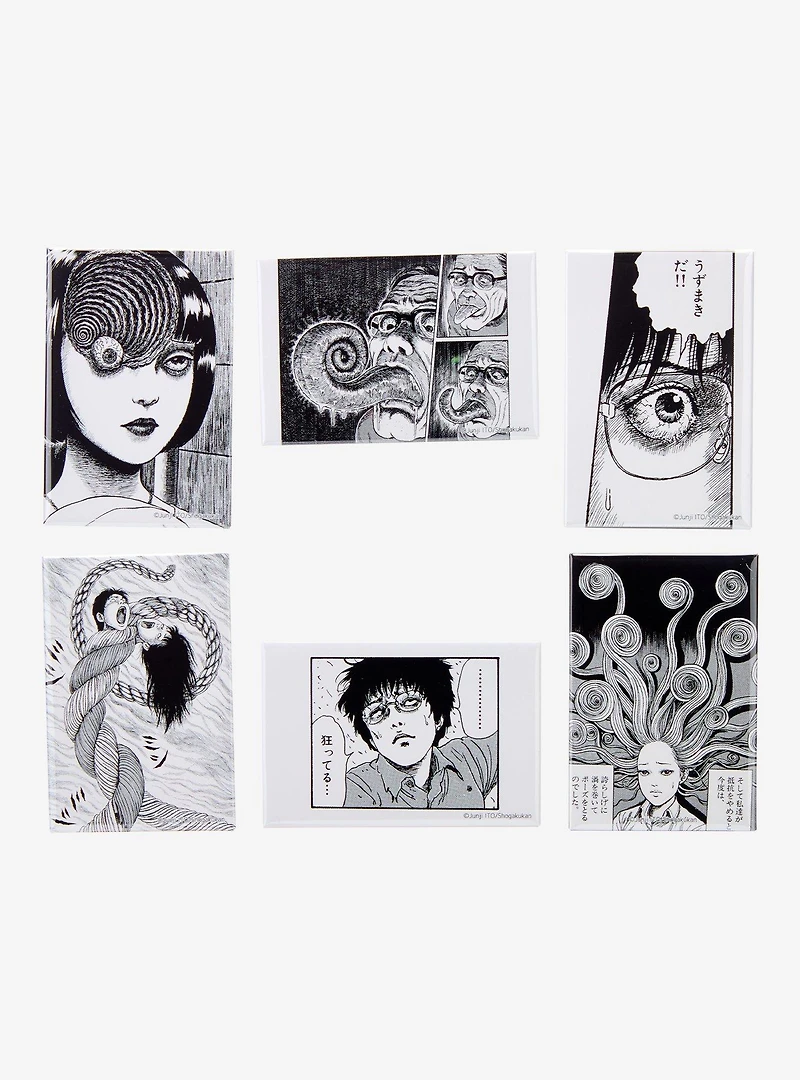 Uzumaki Scene Blind Bag Button Pin