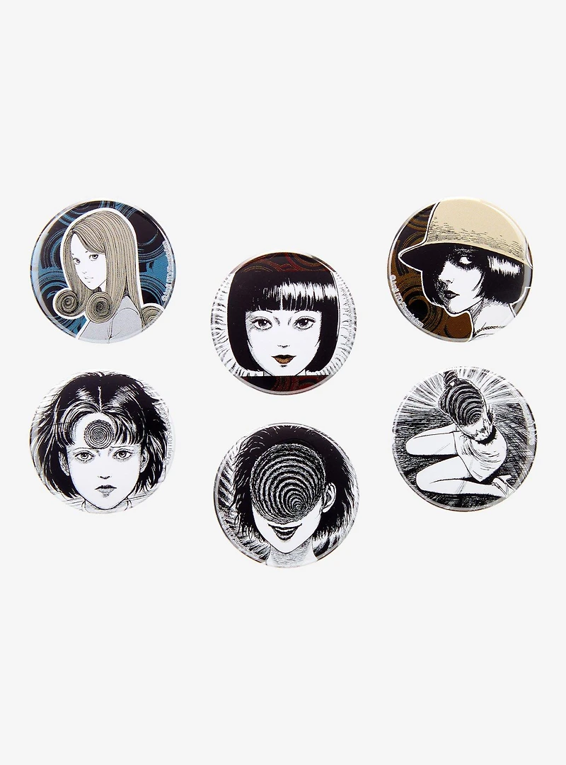 Uzumaki Character Blind Bag Button Pin
