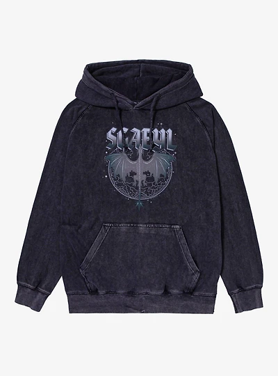 Fourth Wing Sgaeyl Flight Mineral Wash Hoodie Box Lunch Exclusive