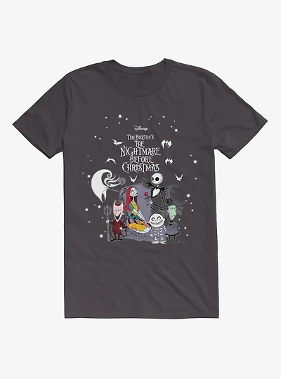 Disney The Nightmare Before Christmas Stars T-Shirt Box Lunch Exclusive