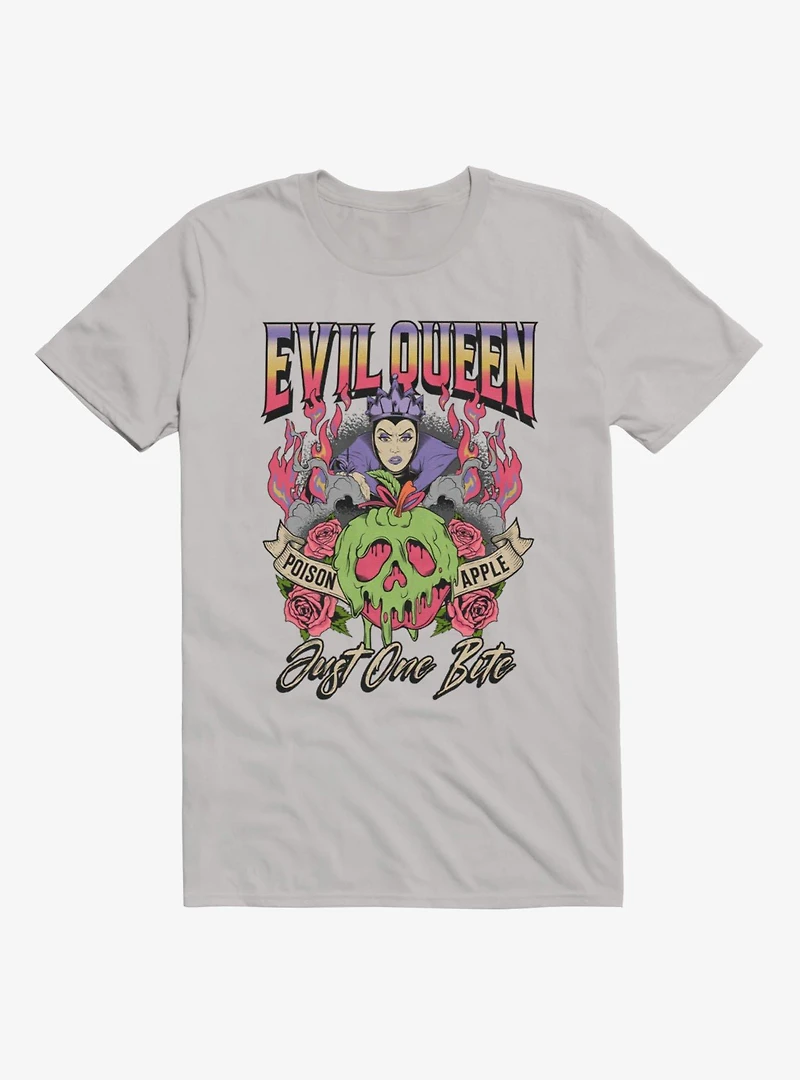 Disney Villains Snow White Evil Queen Just One Bite T-Shirt Box Lunch Exclusive