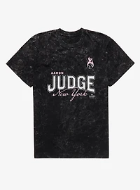 MLB Aaron Judge New York Yankees Mineral Wash T-Shirt Box Lunch Exclusive
