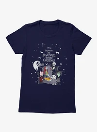 Disney The Nightmare Before Christmas Stars Womens T-Shirt Box Lunch Exclusive