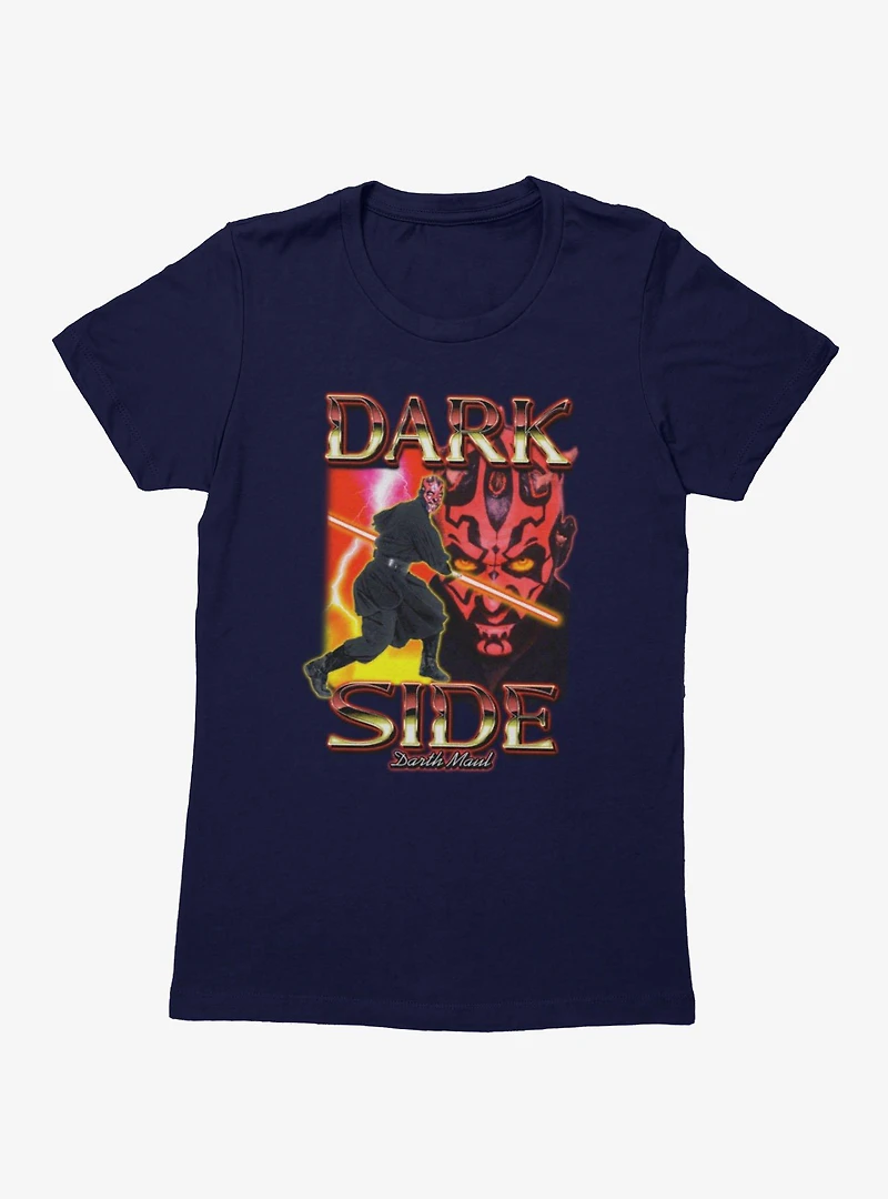 Star Wars Dark Side Darth Maul Womens T-Shirt Box Lunch Exclusive