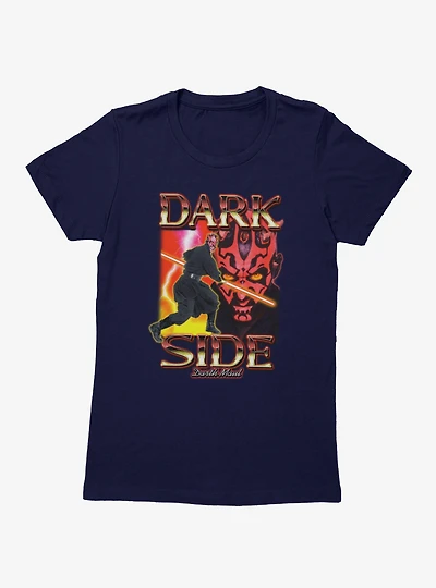Star Wars Dark Side Darth Maul Womens T-Shirt Box Lunch Exclusive