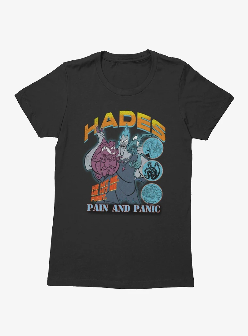 Disney Hercules Hades Pain and Panic Womens T-Shirt Box Lunch Exclusive