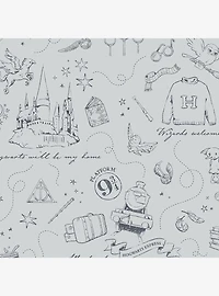 Harry Potter Magical Moments Trail Grey Wallpaper