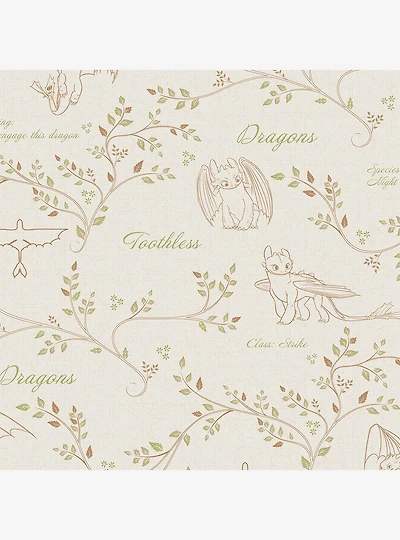 How to Train Your Dragon Toothless Radical Nature Cream Wallpaper