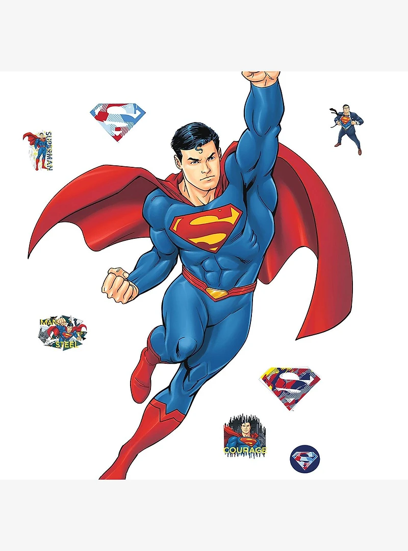Superman Global Hero Wall Decals