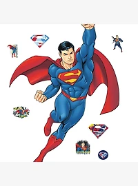 Superman Global Hero Wall Decals