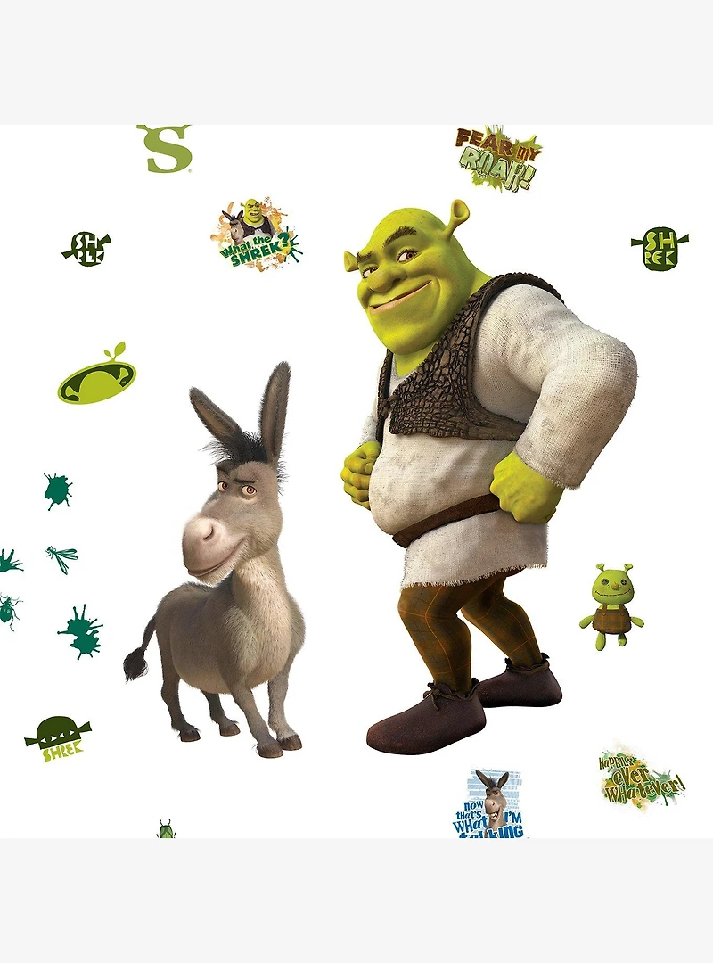 Shrek and Donkey Wall Decals