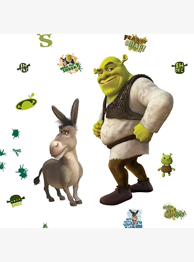 Shrek and Donkey Wall Decals